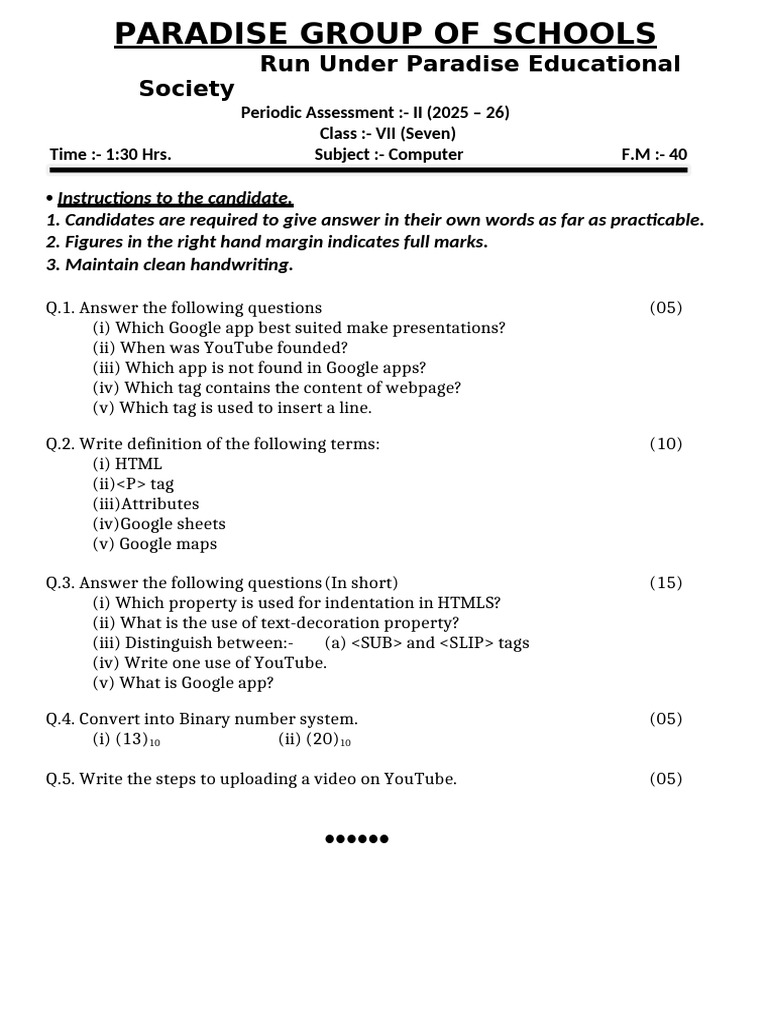 Computer (1) | PDF | Html | Internet