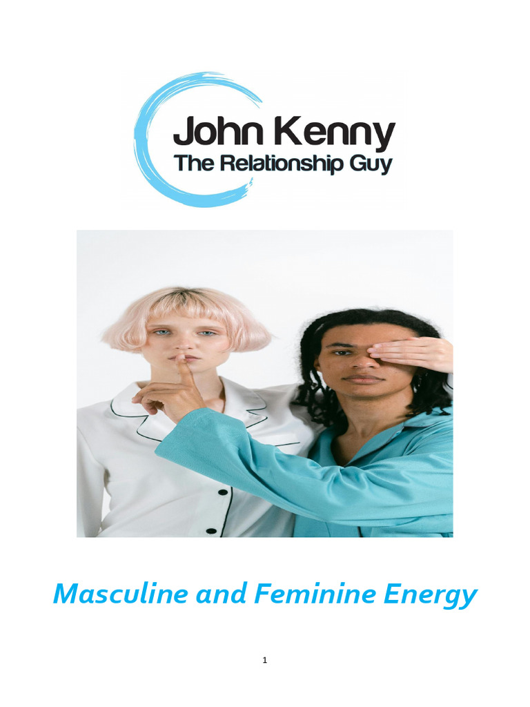 Masculine and Feminine Energy | PDF | Masculinity | Femininity