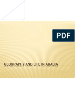 Geography and Life in Arabia