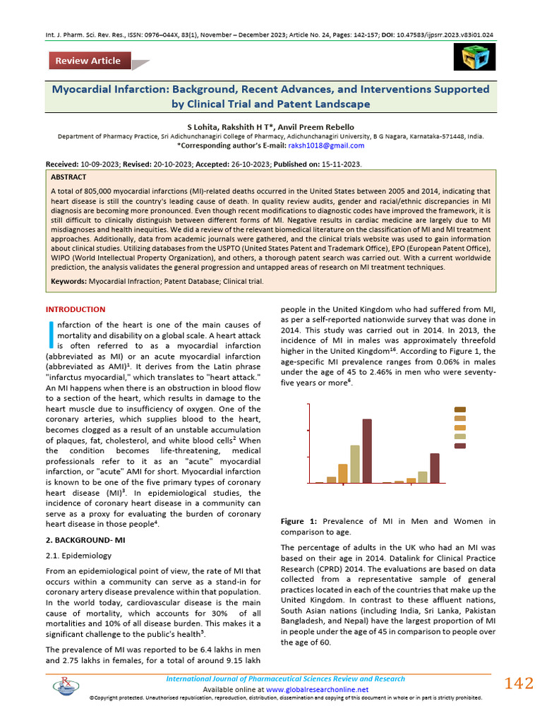 241 | PDF | Myocardial Infarction | Coronary Artery Disease