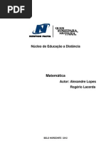 Apostila MATEMÁTICA