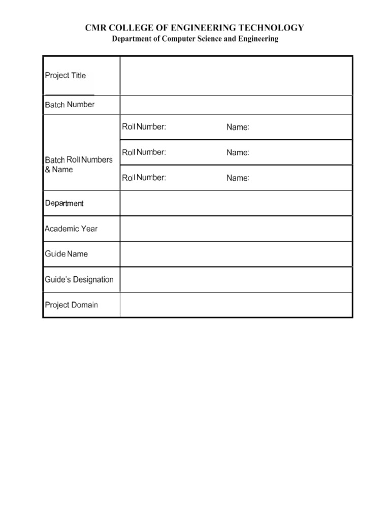Mini Project File-1 | PDF
