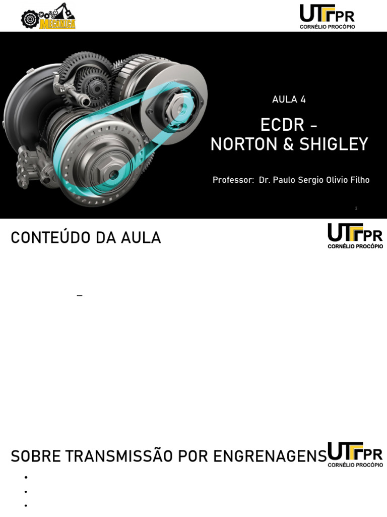 Aula 4 - ECDR - Norton Shingley | PDF