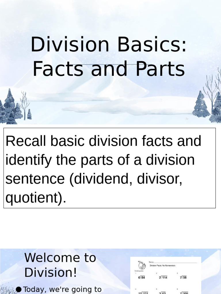 MATH-Q4-C1-D1-ppt | PDF | Division (Mathematics) | Discrete Mathematics