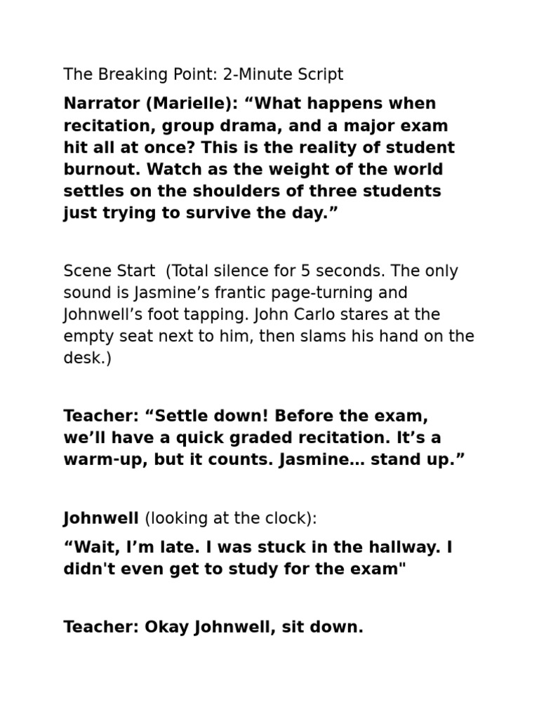Script 1 | PDF