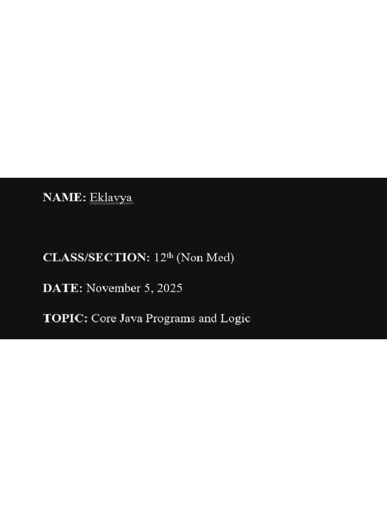 JAVA | PDF