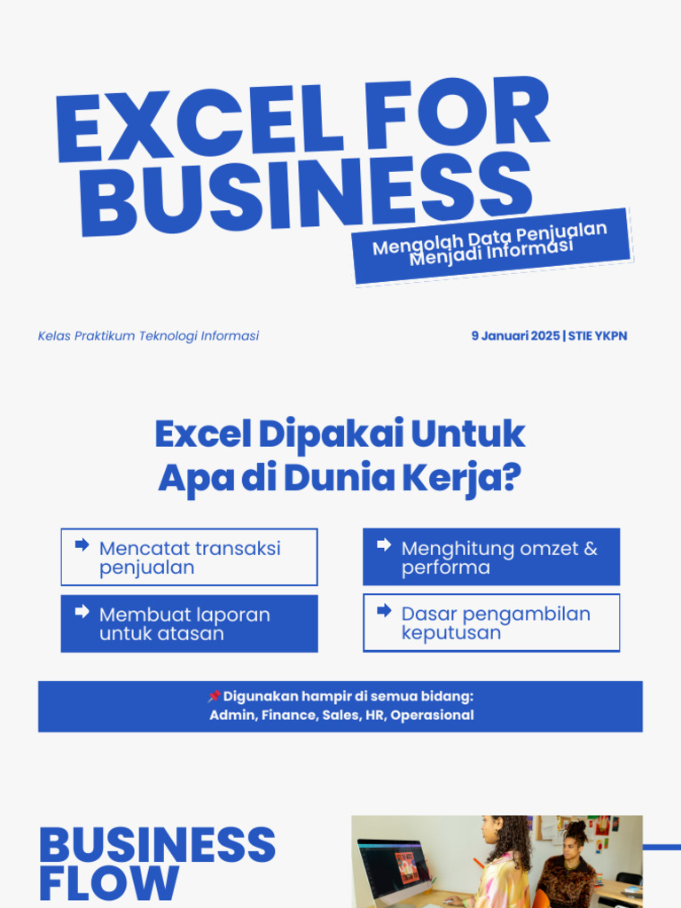 Excel For Business | PDF
