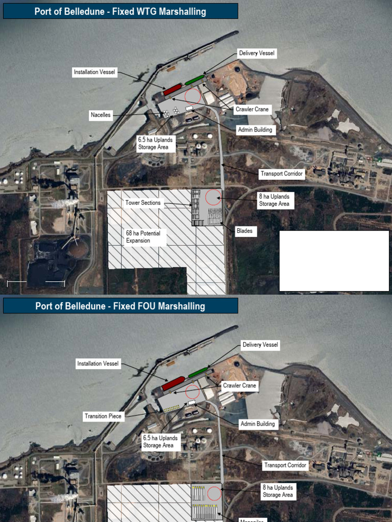 Appendix A - Port Infrastructure Layouts LOW RES | PDF | Crane (Machine ...