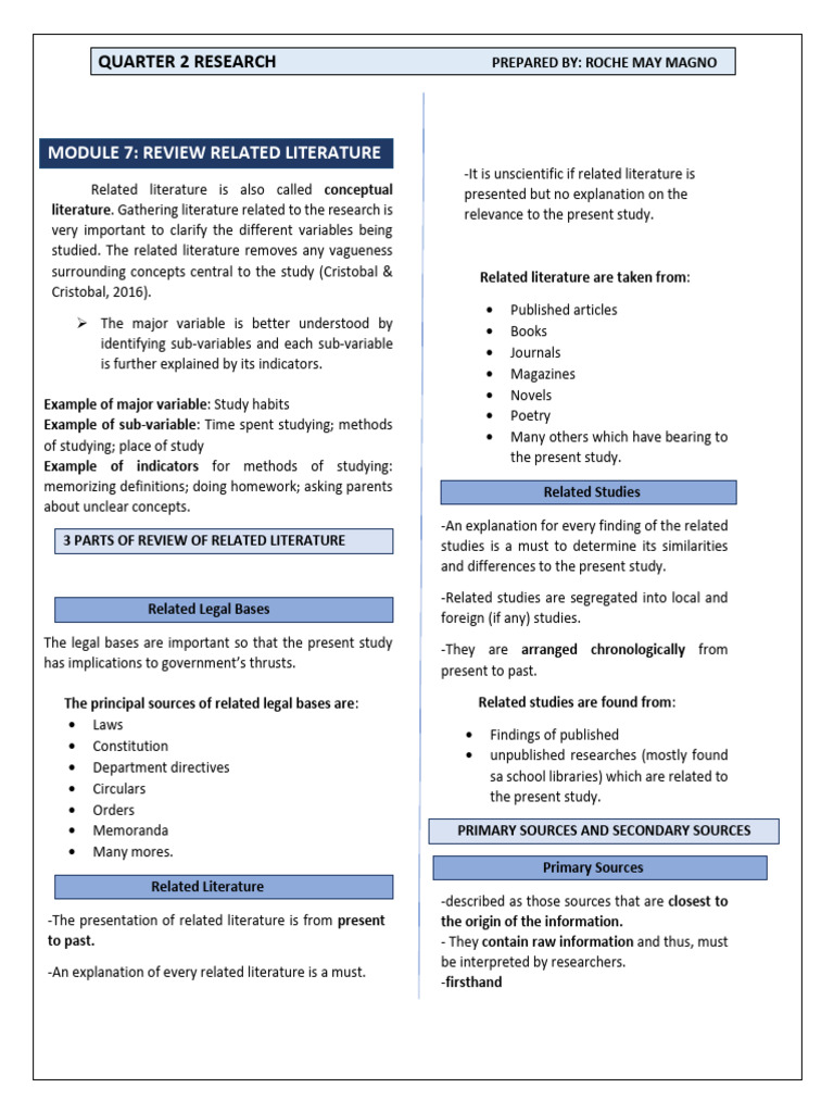 Quarter 2 Practical Research Notes | PDF | Sampling (Statistics ...