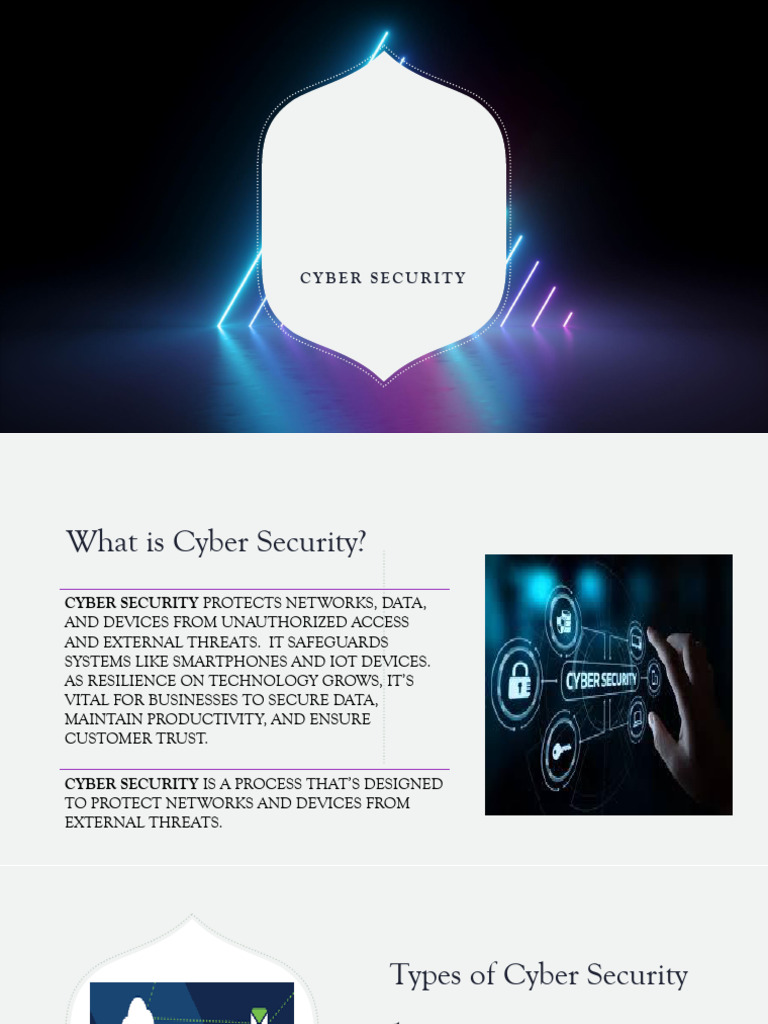 Introduction To Ict Specialization 1 Cyber Security | PDF | Computer ...