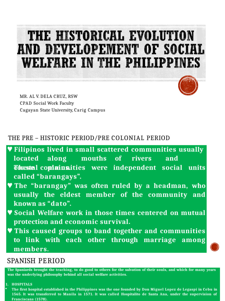 V3session 2.1 The Evolution of Social Welfare | PDF | Social Work | Unicef