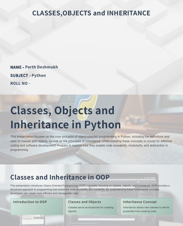 Classes, Objects and Inherita... | PDF | Method (Computer Programming ...