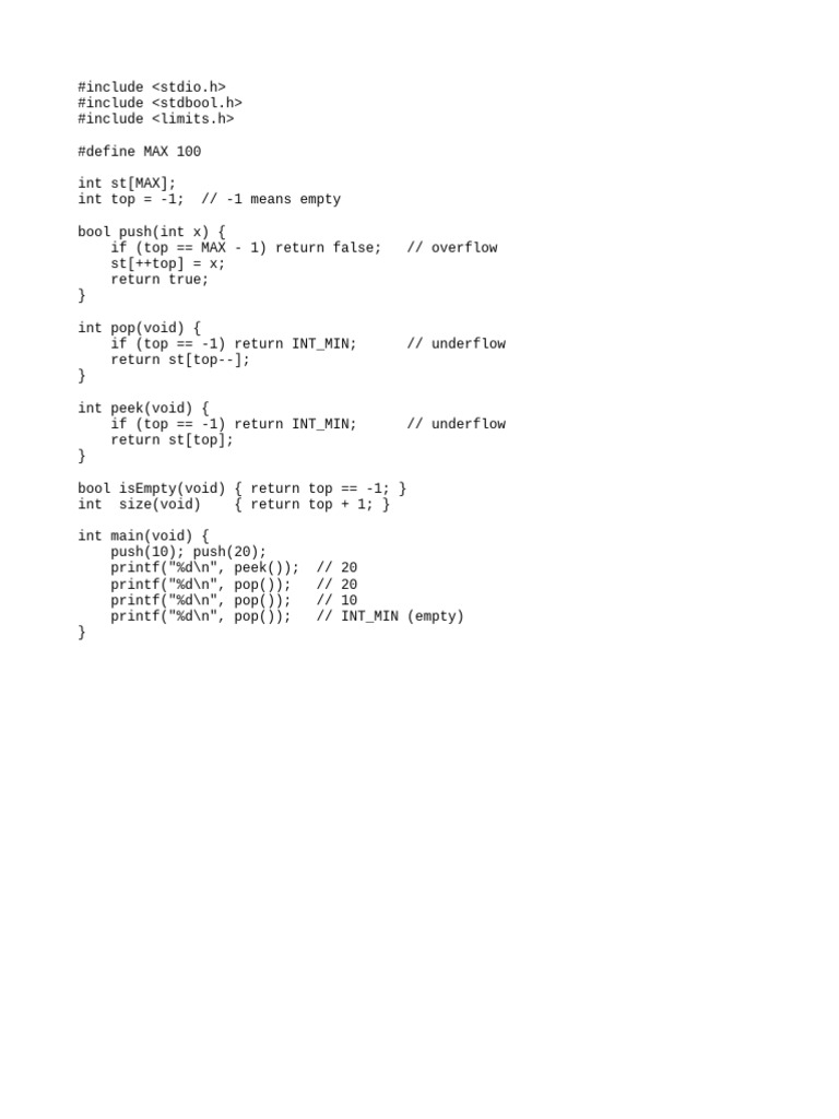Stack | PDF
