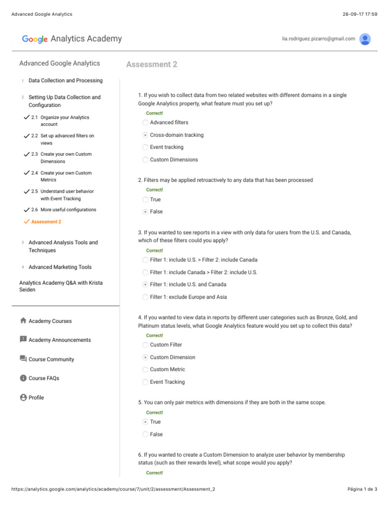 2.advanced Google Analytics | PDF | Analytics