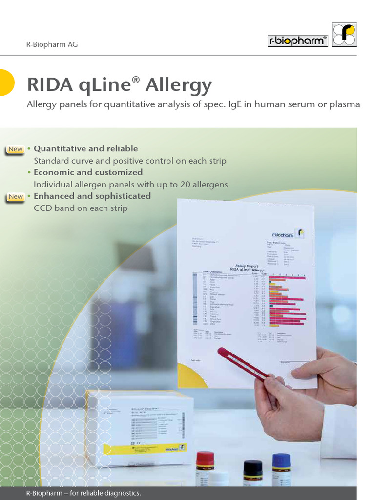 2017-08 Allergy Rida-Qline 12p en Lores | PDF | Allergy | Allergen
