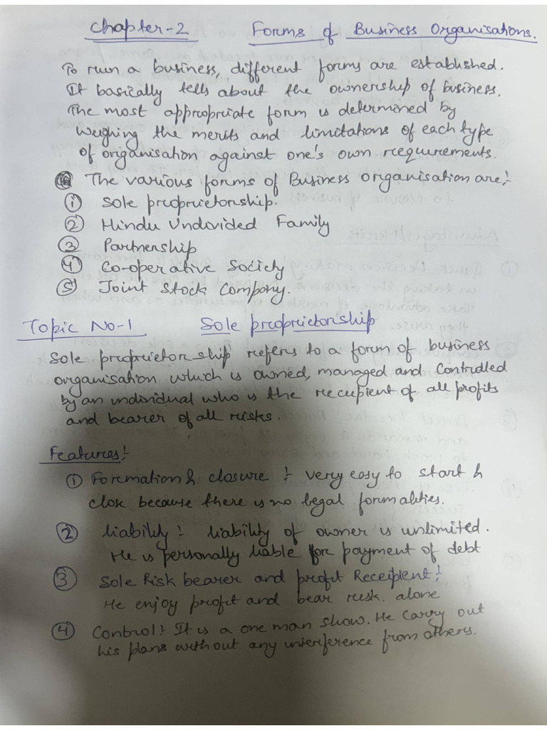 BST Chapter 2 Notes | PDF