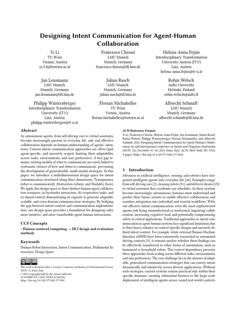 Qtion | PDF | Communication | Intention