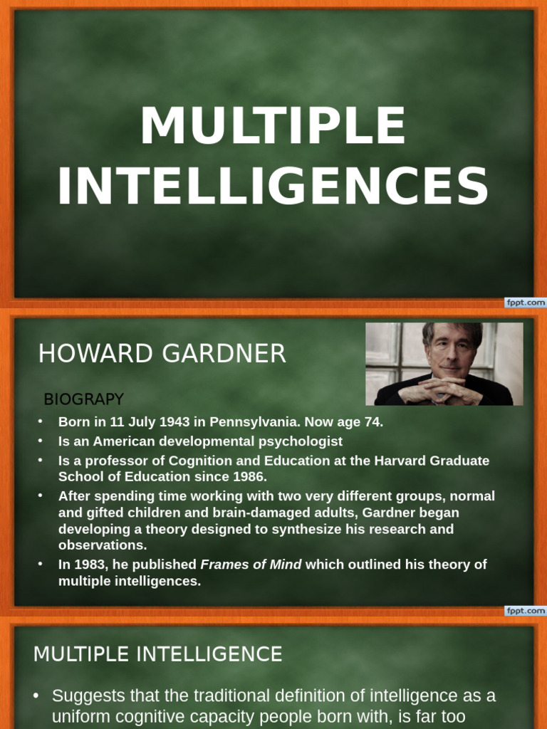 Multiple Intelligences | PDF | Intelligence | Perception