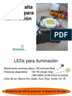 LEDs de alta potencia para iluminación