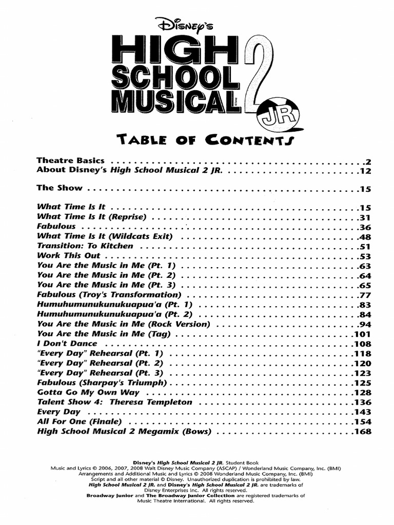HSM2 Jr. Script | PDF