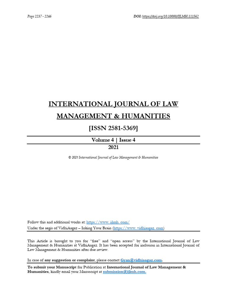 Gender Discrimination at The Workplace in India | PDF | Sexual ...