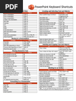 PowerPoint Shortcut Keys Guide | PDF