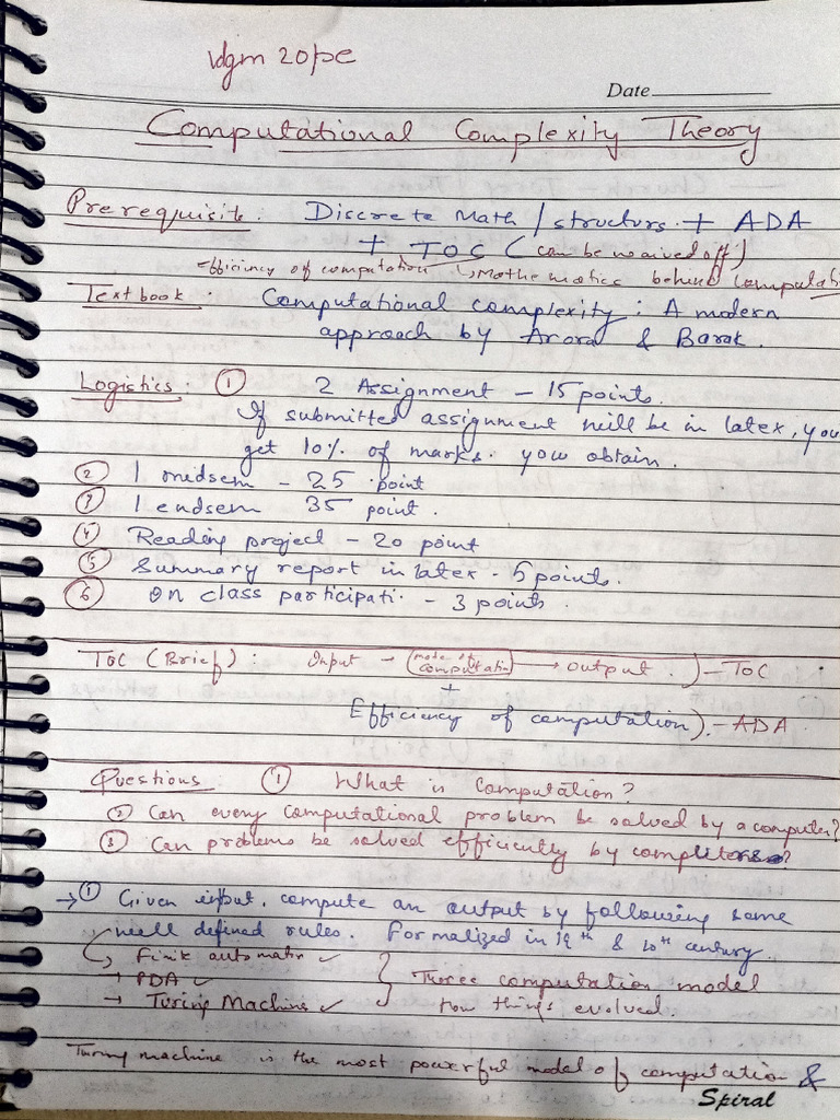 CCT Lec Notes | PDF