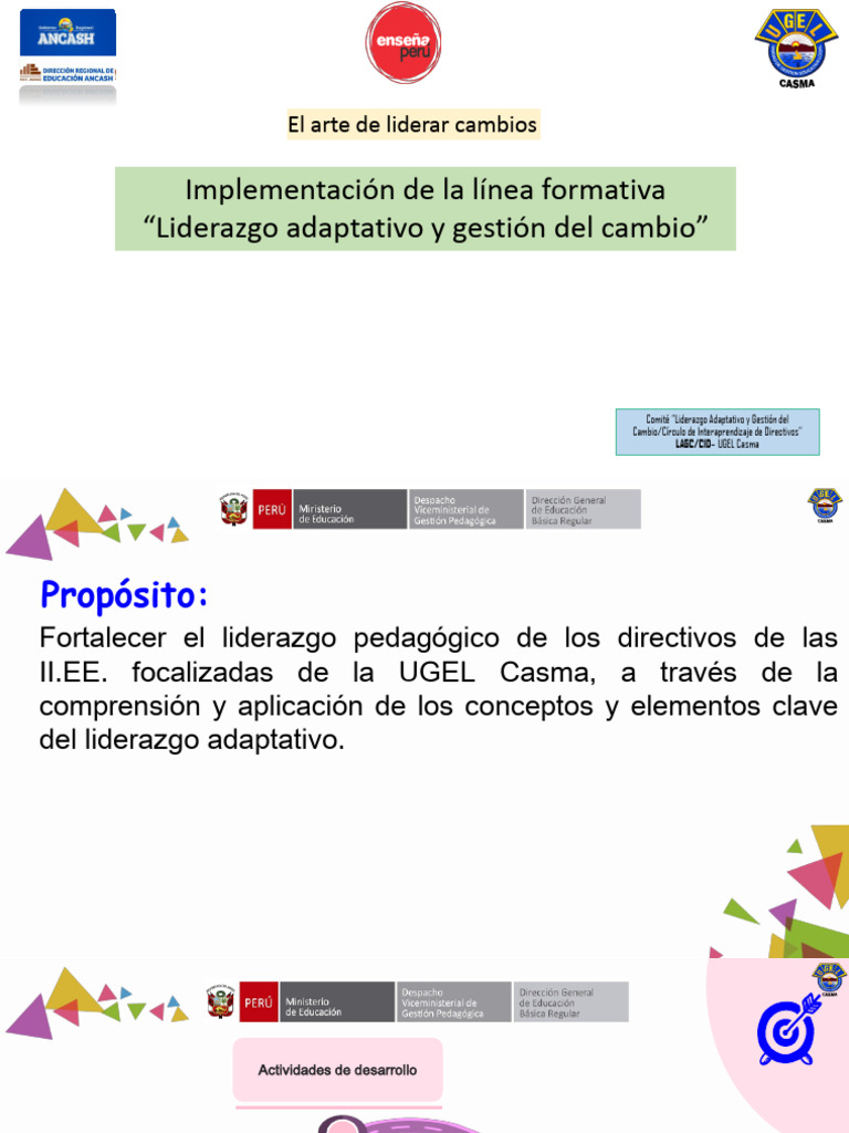 S1 - Liderazgo Adaptativo y Gestión Del Cambio 2024 | PDF | Aprendizaje ...