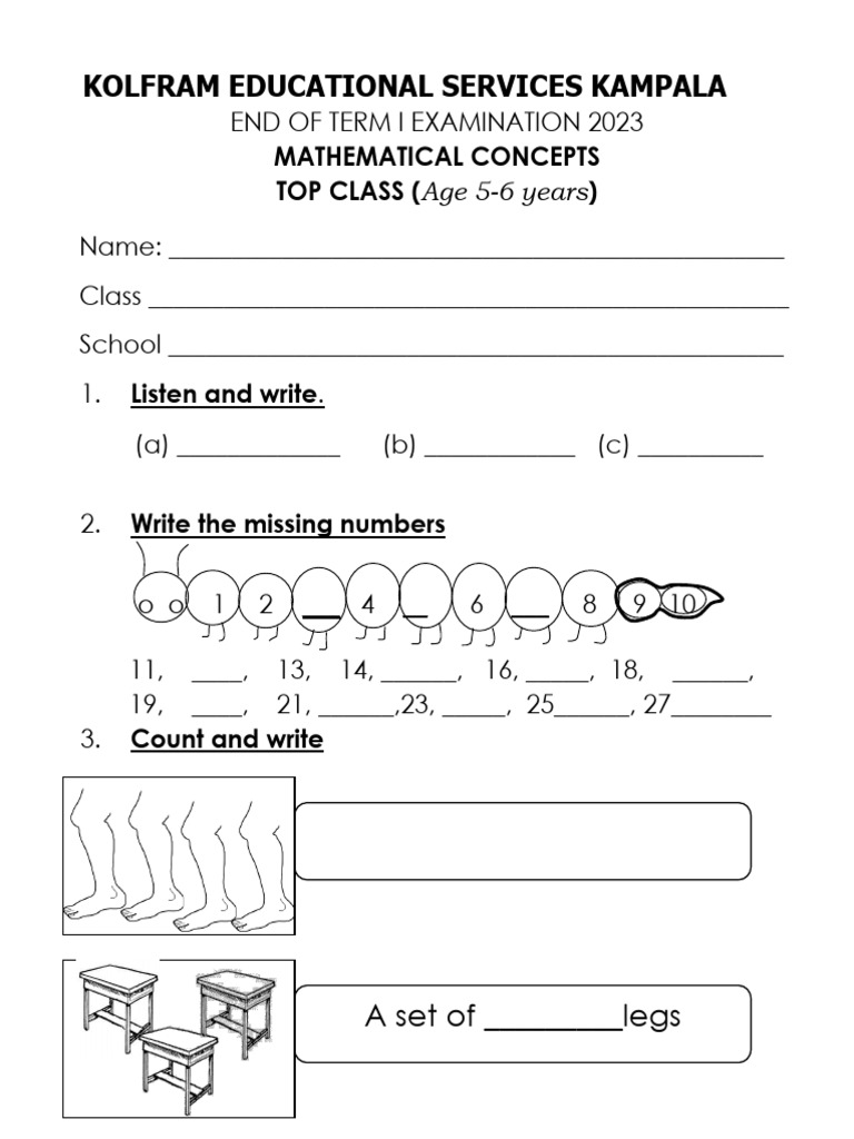 Numbers Top Class | PDF