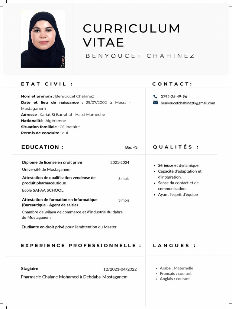 CV 2 | PDF