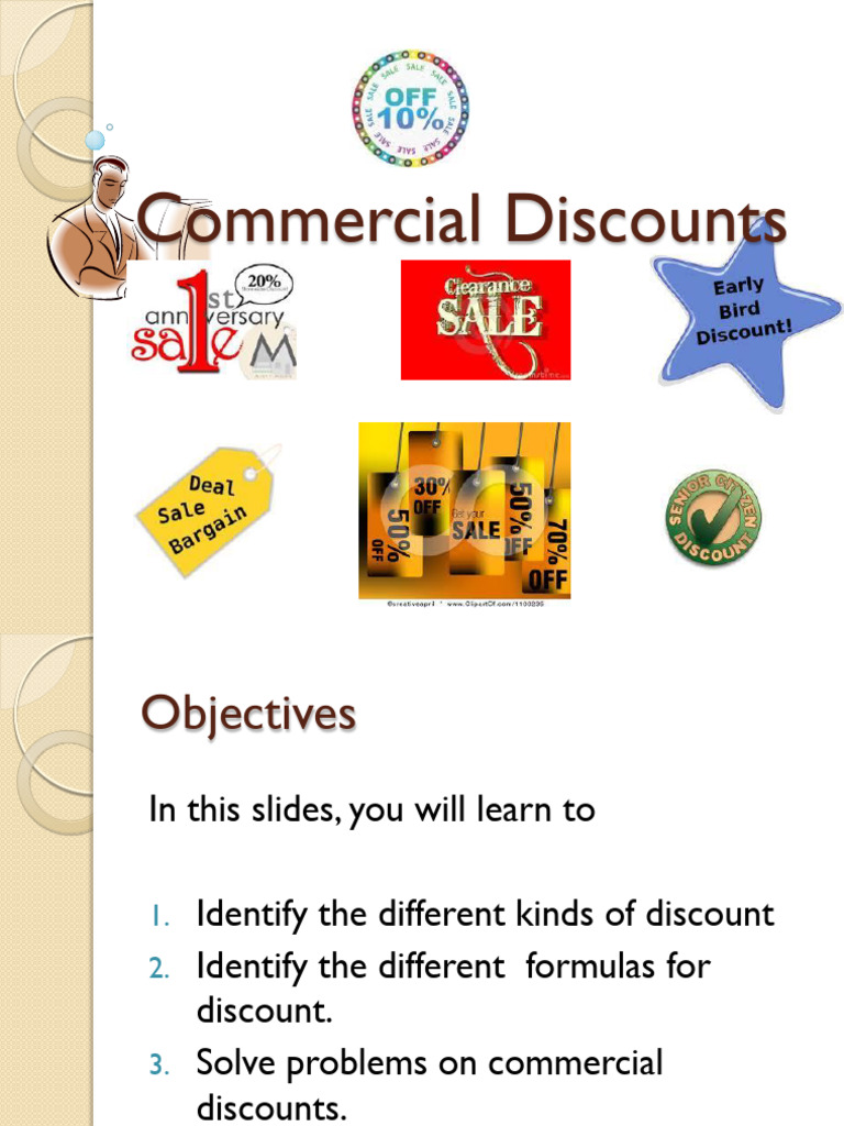 5 Commercial Discounts | PDF | Discounting | Discounts And Allowances