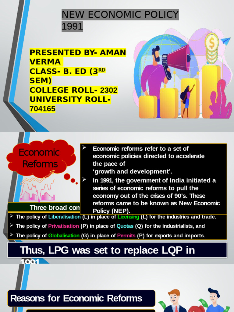 New Economic Policy 1991 | PDF | World Trade Organization | Taxes