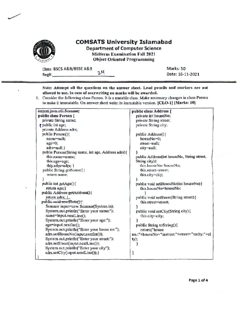 FA21 MidTerm | PDF