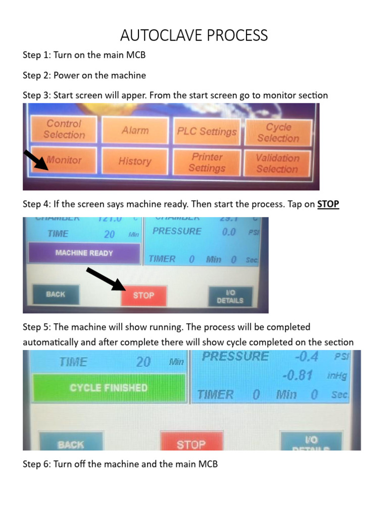 Autoclave Process 1 | PDF