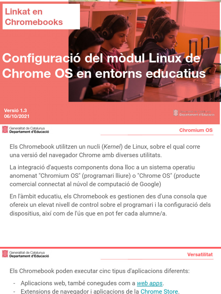Linkat en Chromebooks | PDF