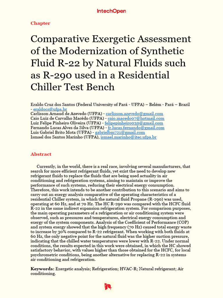 Comparative Exergetic Assessment of The Modernization | PDF | Exergy ...