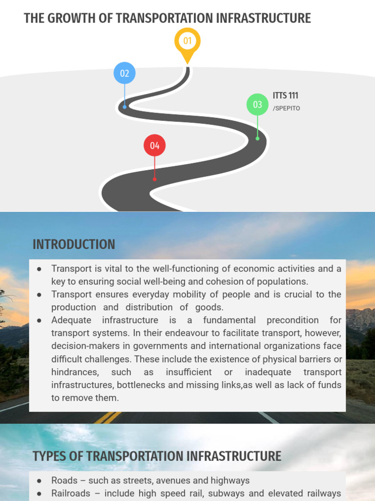 The Growth of Transportation Infrastructure | PDF | Transport ...