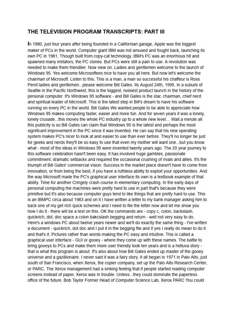 ECOMP | PDF | Steve Jobs | Apple Inc.