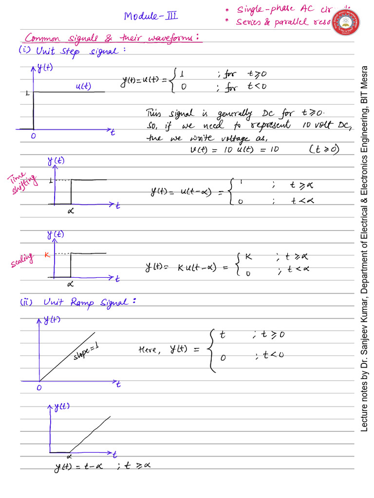 Module-3 - AC Circuits and Resonance | PDF | Computing | Electrical ...