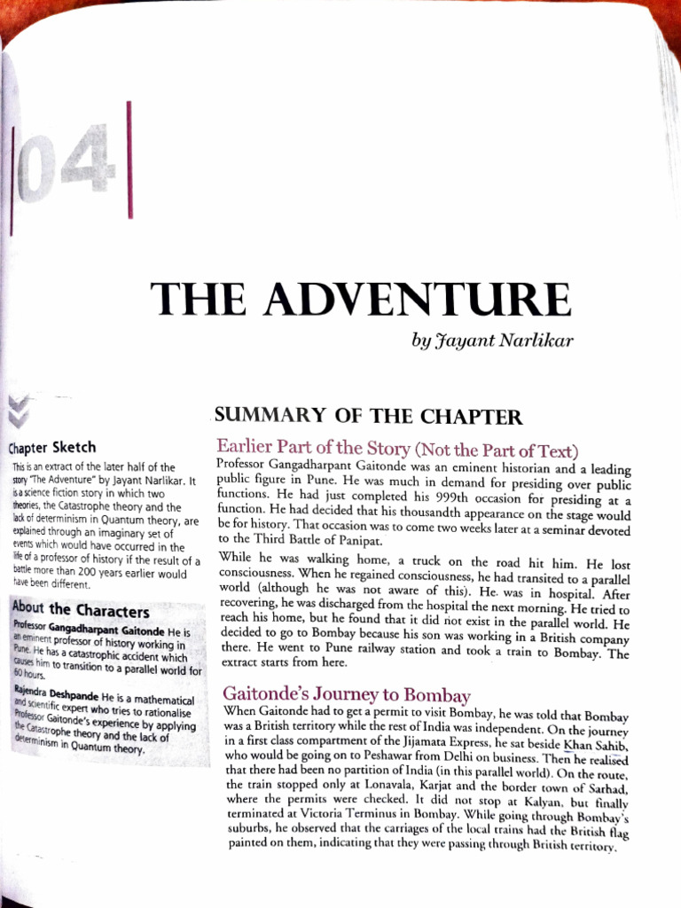 The Adventure | PDF