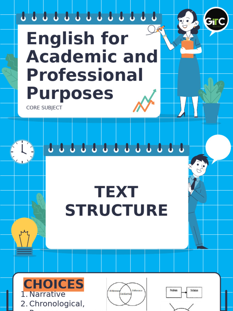 EAPP Lesson 2 Text Structure Final | PDF | Narrative