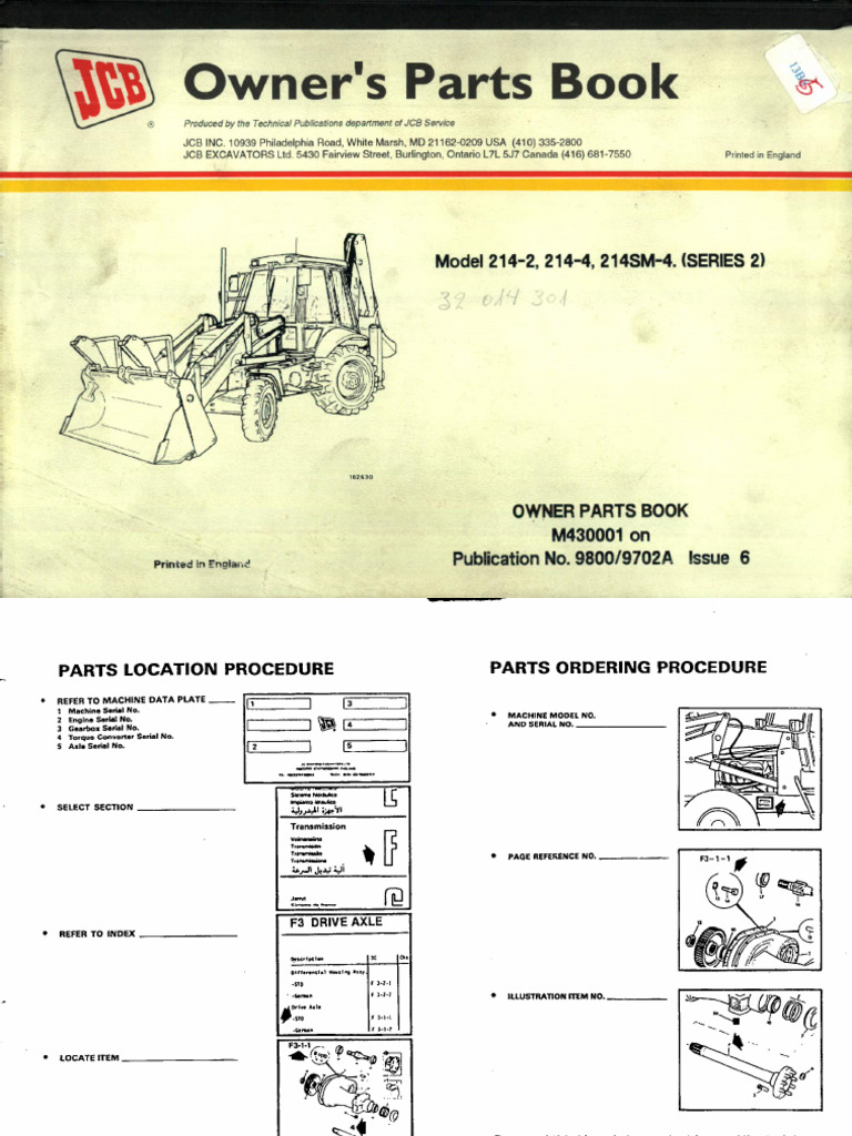 JCB 214 | PDF