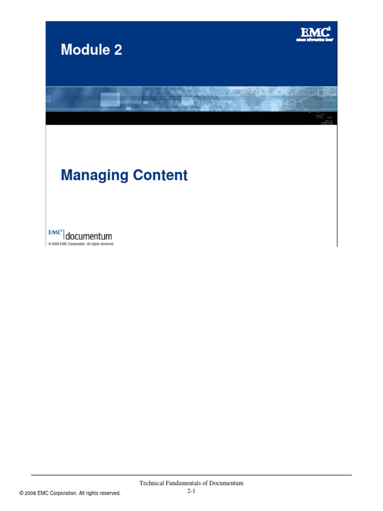 02 Managing Content | PDF | Computer File | Comma Separated Values