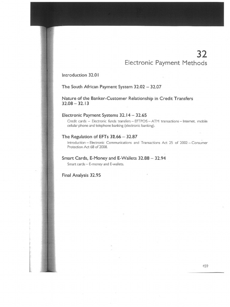 Lecture Two A - Electronic Payment Methods | PDF