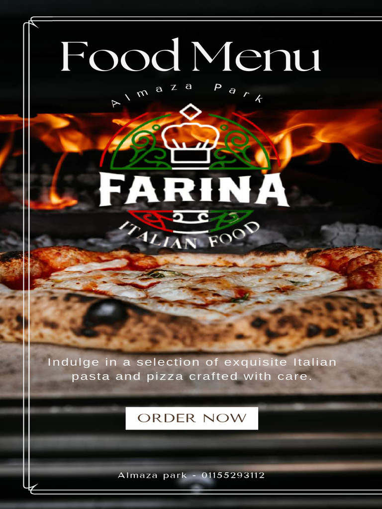 Farina Menu Almaza | PDF