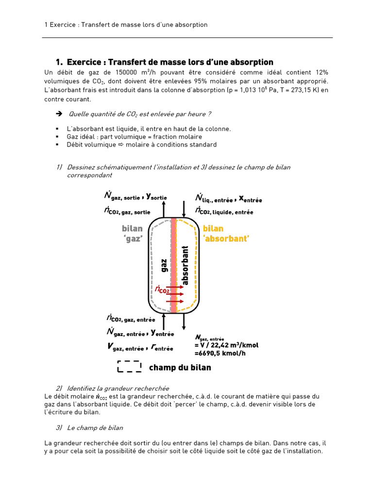 TF14-TD1 Bilans-Absorption v2016 1 | PDF | Absorption (physique ...
