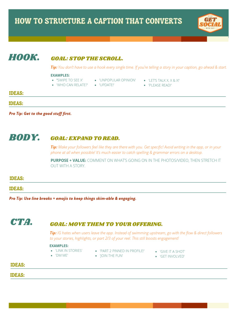 How To Structure A Caption That Converts 2 | PDF
