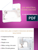 Juki Industrial Sewing Machine