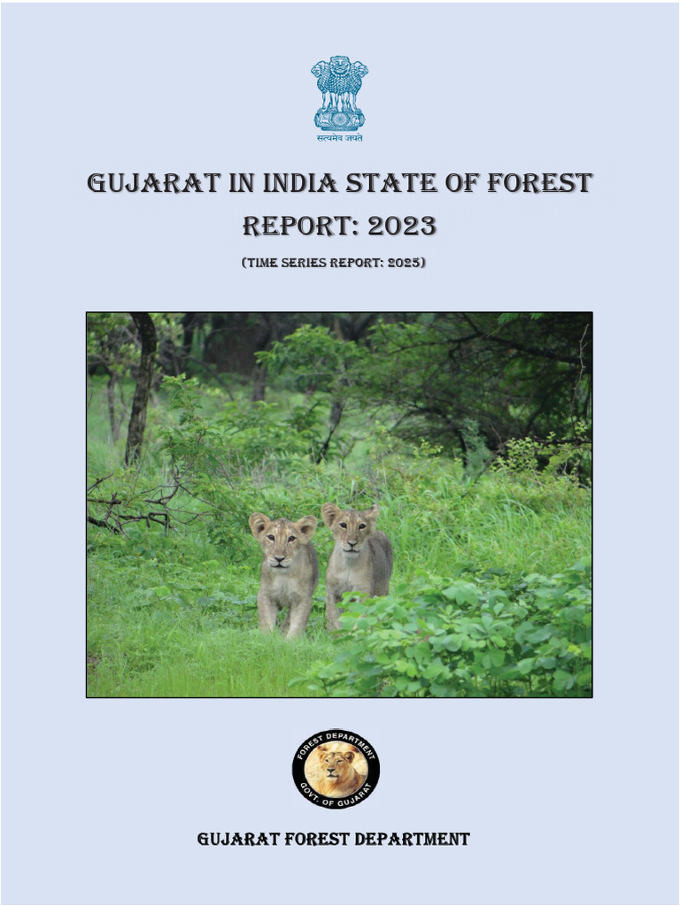 Gujarat in India Isfr 2023 | PDF | Forests | Mangrove