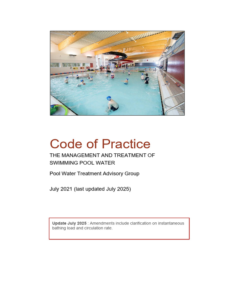PWTAG Code of Practice Amend 9th July 2025 | PDF | Water Purification ...